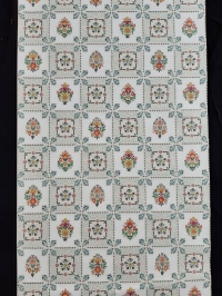Tegelpatroon vintage geometrisch behang