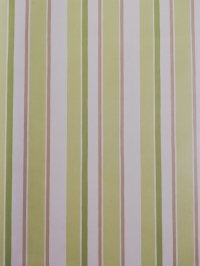 Vintage geometrisch behang groene lijnen