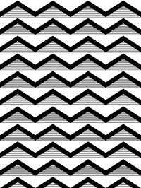 LAVMI behang Hills zwarte zigzag lijnen horizontaal