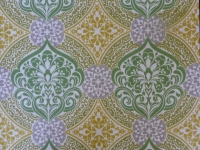 groen geel grijs medaillon