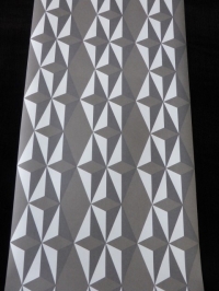 wit grijs geometrisch vliesbehang