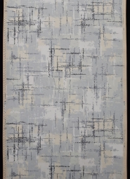 Grijs, beige en zwart jaren '50 behang