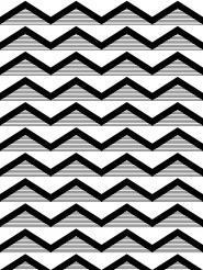 LAVMI behang Hills zwarte zigzag lijnen horizontaal